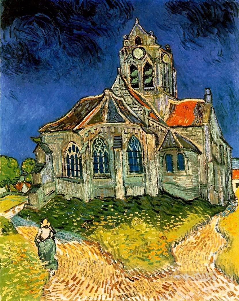 The Church at Auvers Vincent van Gogh Oil Paintings